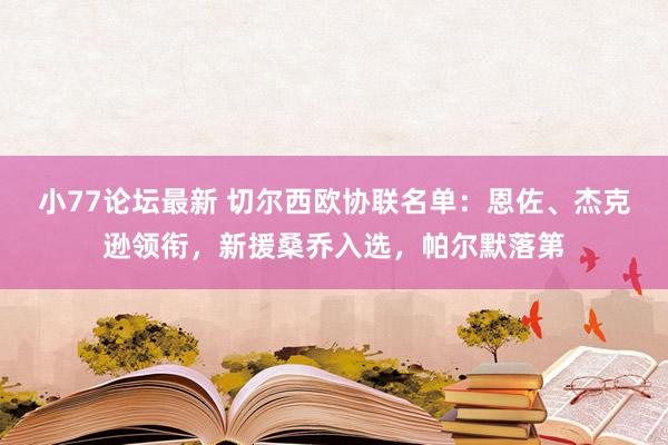小77论坛最新 切尔西欧协联名单：恩佐、杰克逊领衔，新援桑乔入选，帕尔默落第